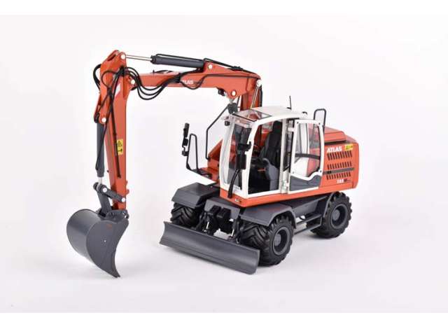 Atlas 185W Excavator with Nokian tires Classic colour Limited Edition 750 pieces - 1:32